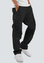 Men cargo pants with multiple pockets