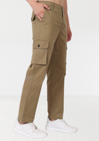 Cotton Regular Fit Cargo Pant For Men
