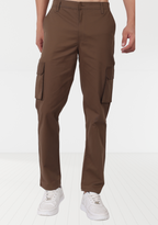 Cotton Regular Fit Cargo Pant For Men