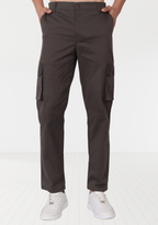 Cotton Regular Fit Cargo Pant For Men